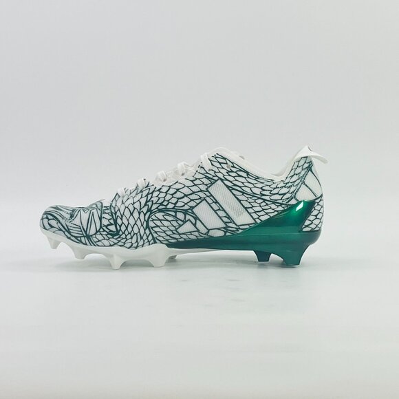Adidas adizero Electric \'Green White\' IH8568 Football Cleats size 9.5 + 8.5 main image 4